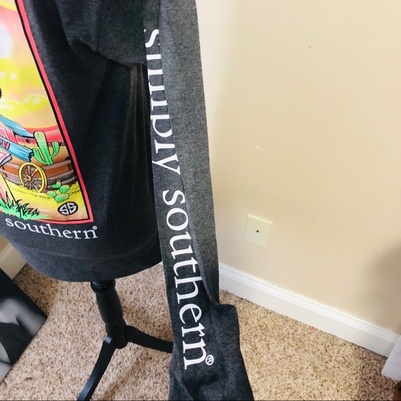 NWT Simply Southern Texas Collection Long Sleeve - Picture 4 of 7